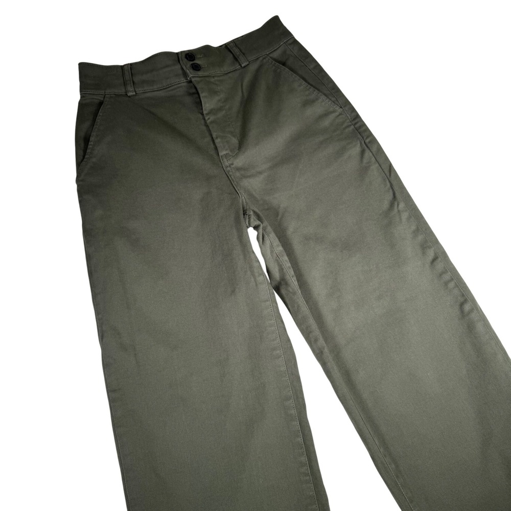 Everlane Olive Wide Leg Pants